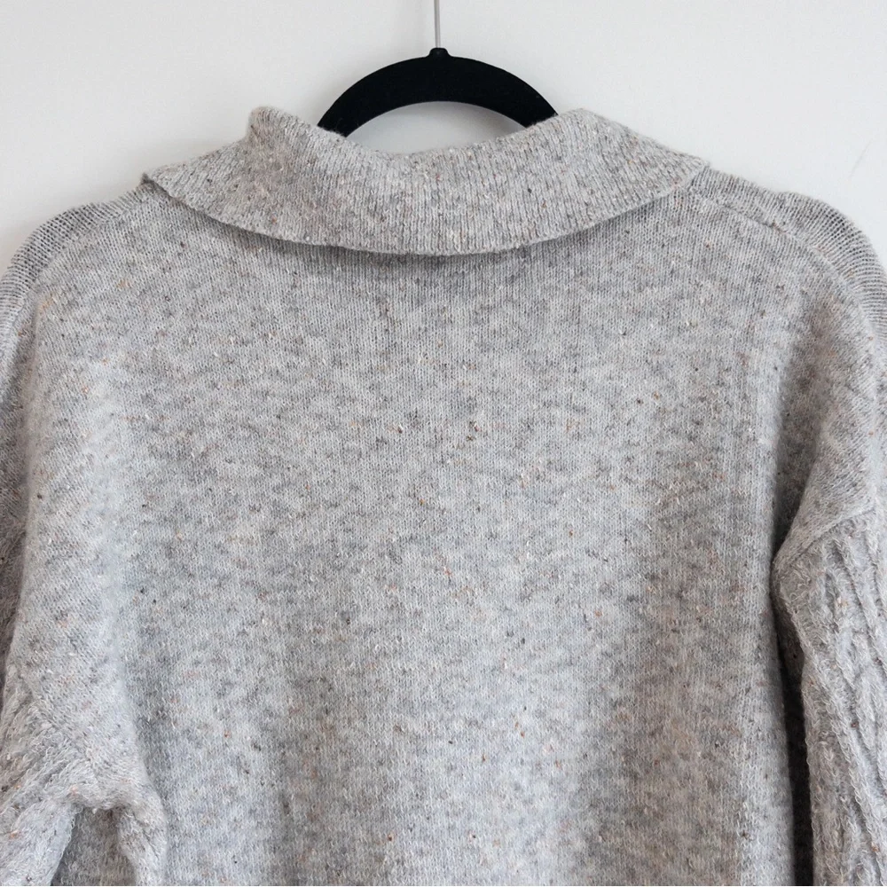 THML Pearl Button Collared Sweater - Picture 9 of 11